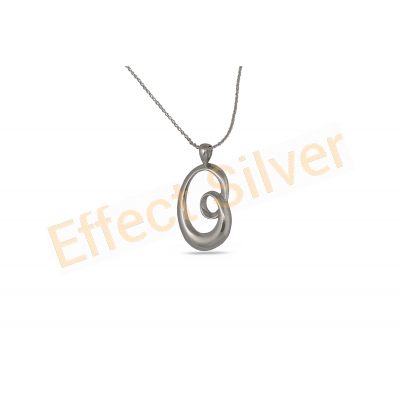 Silver Pendant - Beauty